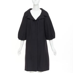 Giambattista Valli Wool Flared Long Coat